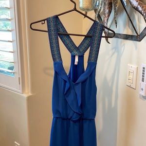 Cute blue shift dress